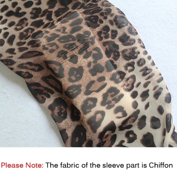 Leopard print long sleeve shirt - Picture 3 of 3